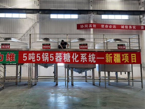 青铜峡精酿啤酒设备厂—5吨精酿啤酒设备—新疆项目